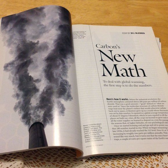 National Geographic "Growing Fuel" issue, Changing Climate poster - Picture 6 of 9